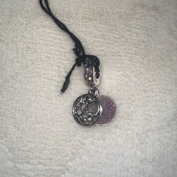 PANDORA - GALAXY/ INFINITY CHARM - I LOVE YOU TO INFINITY AND BEYOND - NWT - Picture 4 of 6